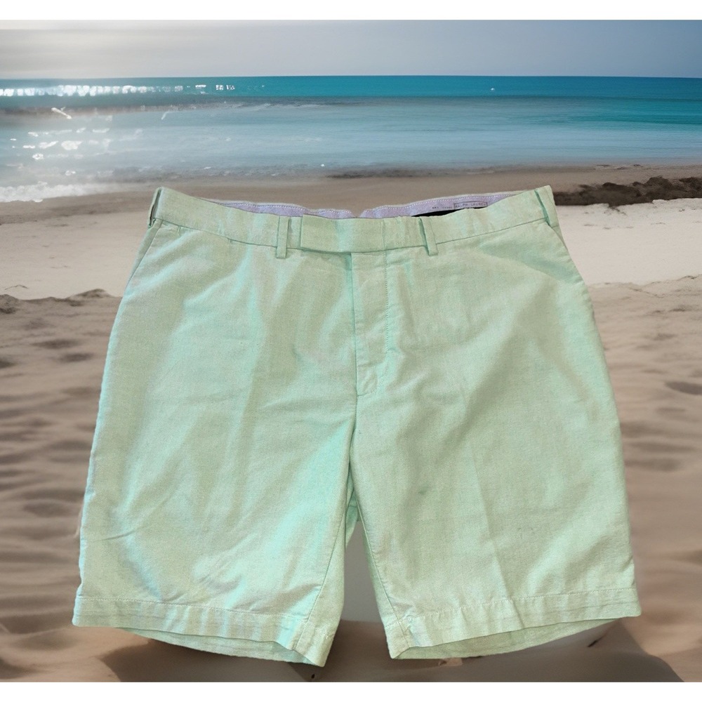 Polo Ralph Lauren Shorts Men Sea Green 40 Island Beach Golf Resort